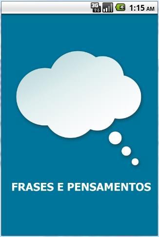 Frases e pensamentos