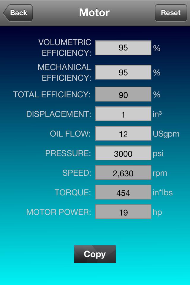 Free Hydraulic Calculator