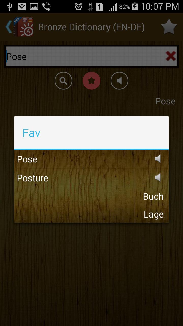 Bronze Dictionary (EN-DE)