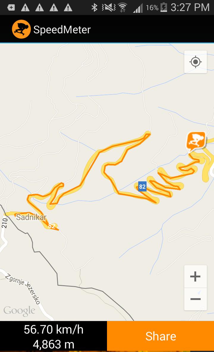 Longboard SpeedMeter
