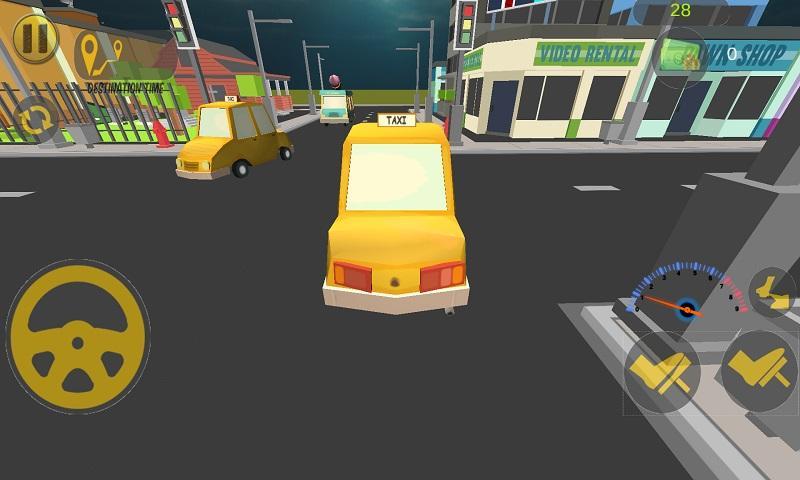 Taxi Crazy Transporter