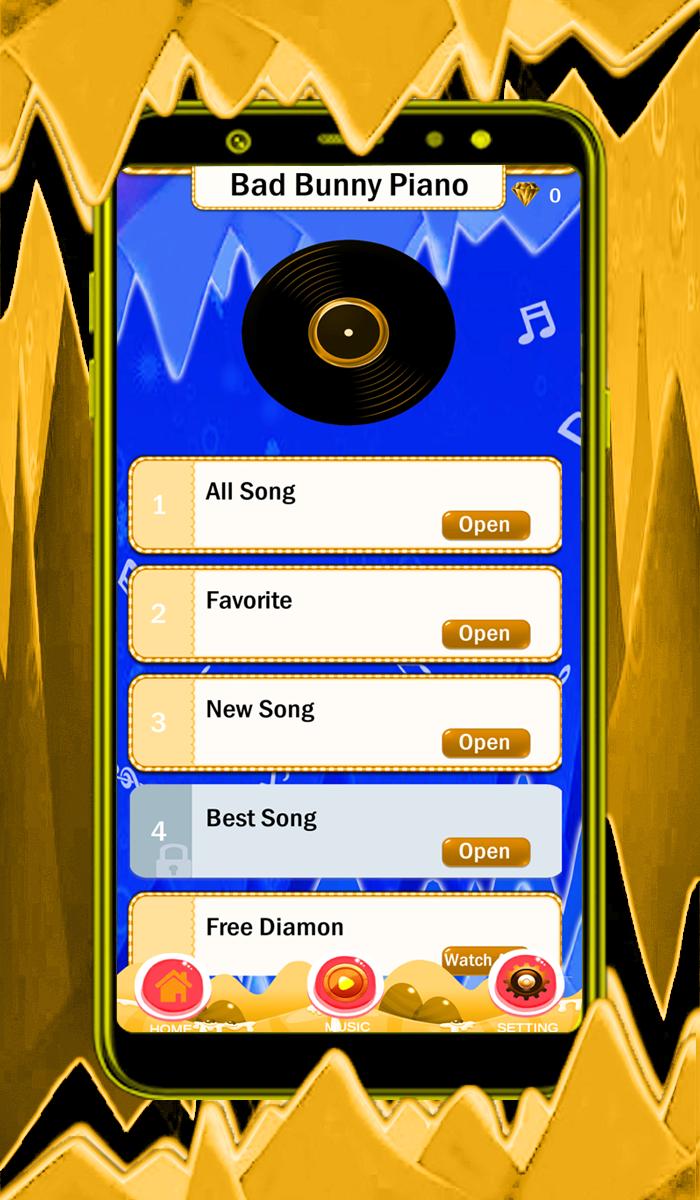 Bad Bunny Magic Piano