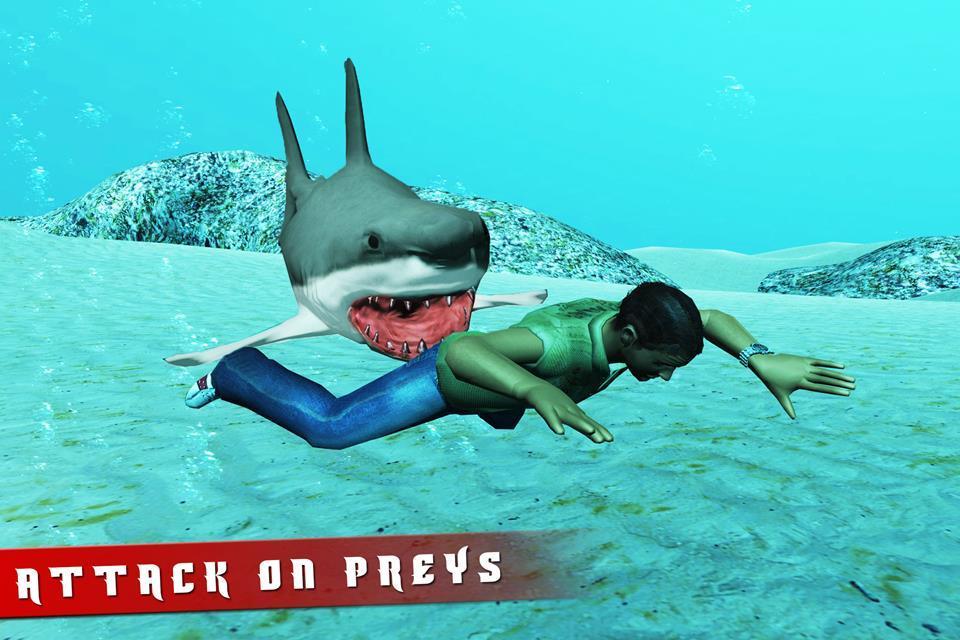 Angry Shark Simulator Game 3D