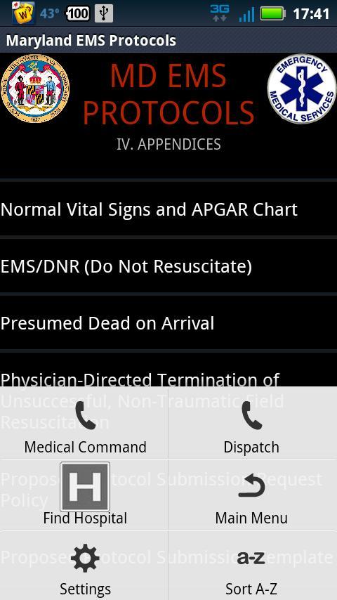 DEMO - MD EMS Protocols