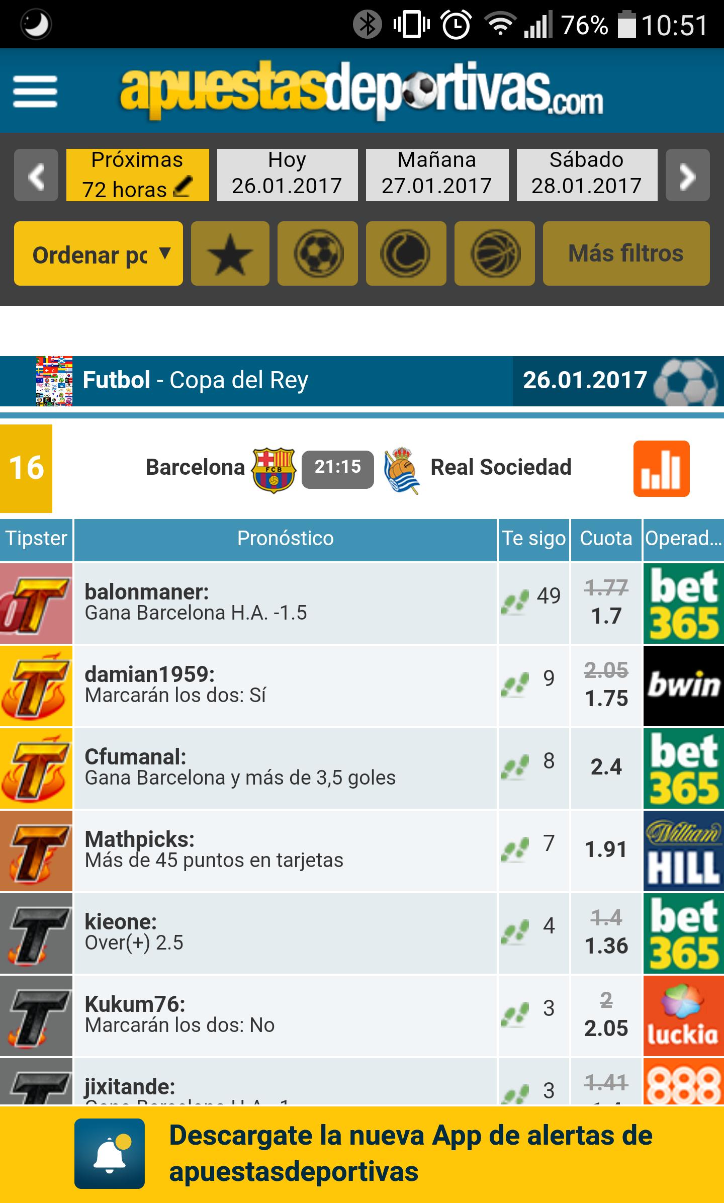 Apuestas Deportivas App