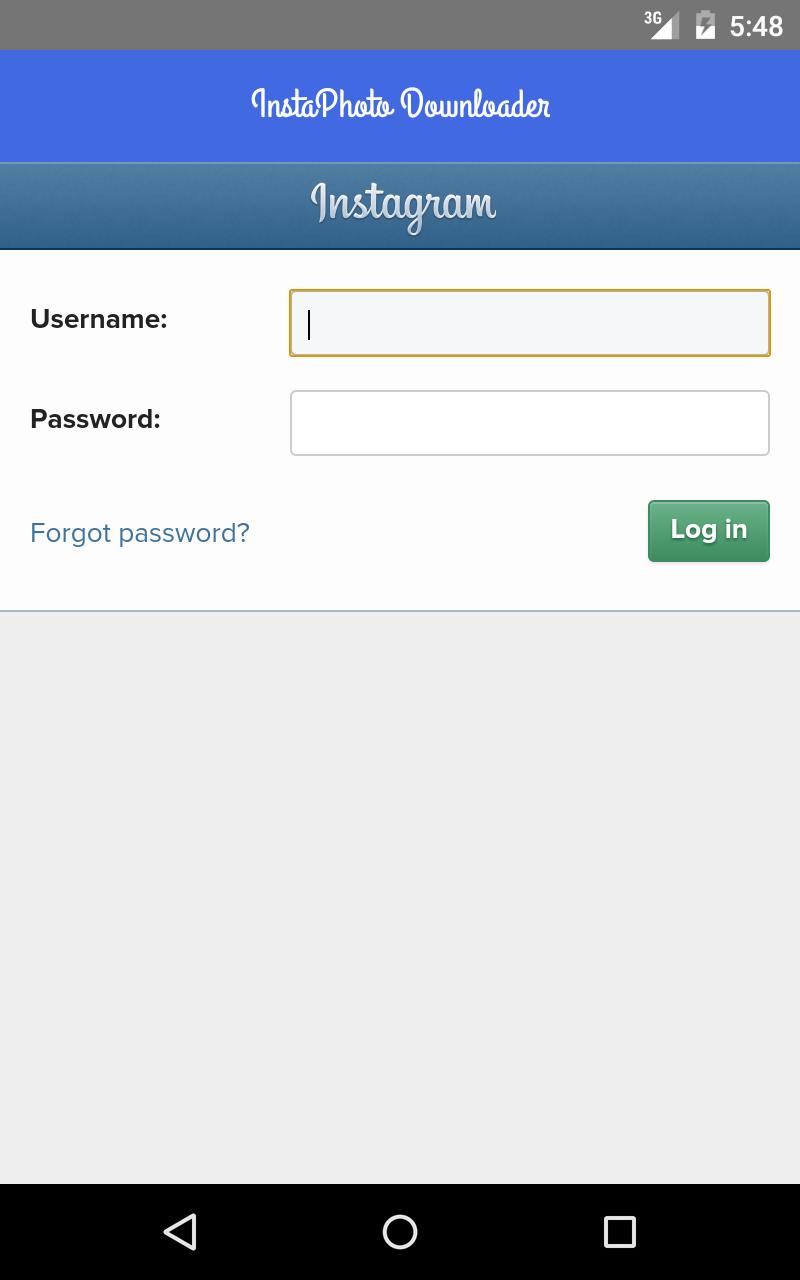 InstaPhoto Downloader