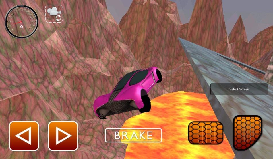 Hill Climb Stunt Racing Car 3D