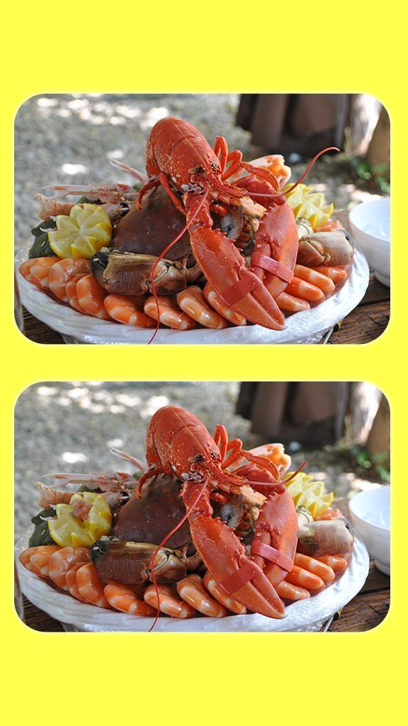 Find The Differences - Tasty Food Images