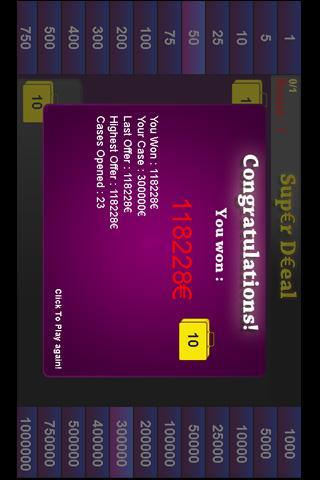 Super Deal Game