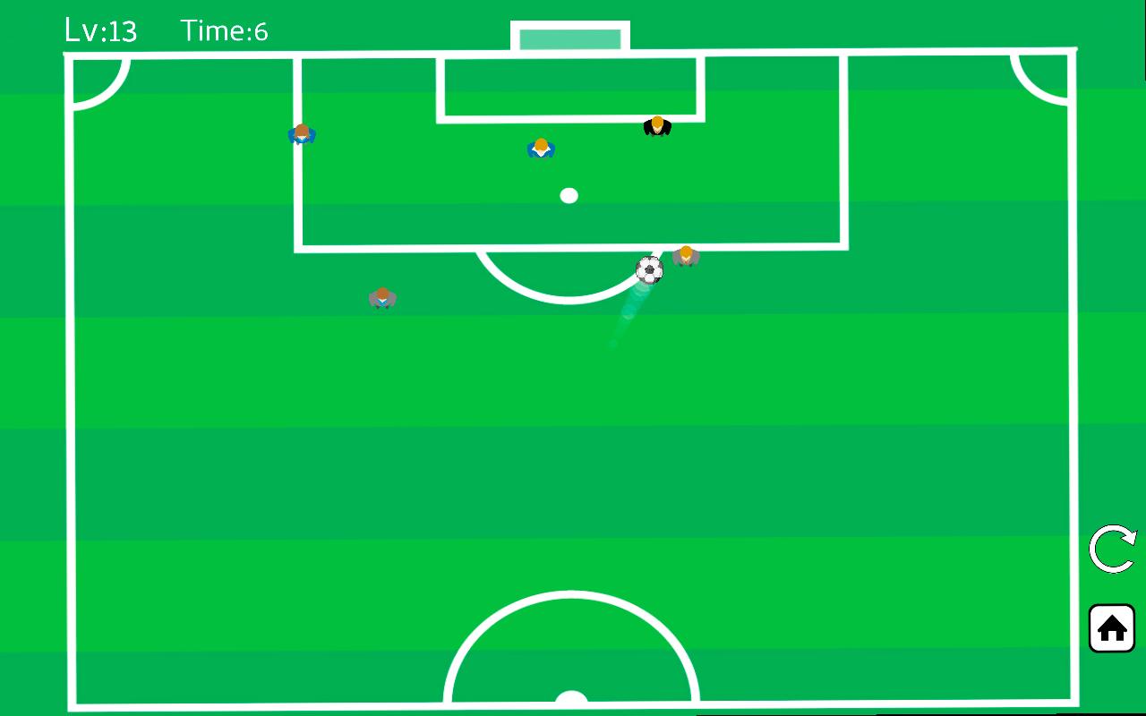 Shoot Goal-  Rope Swing Physic