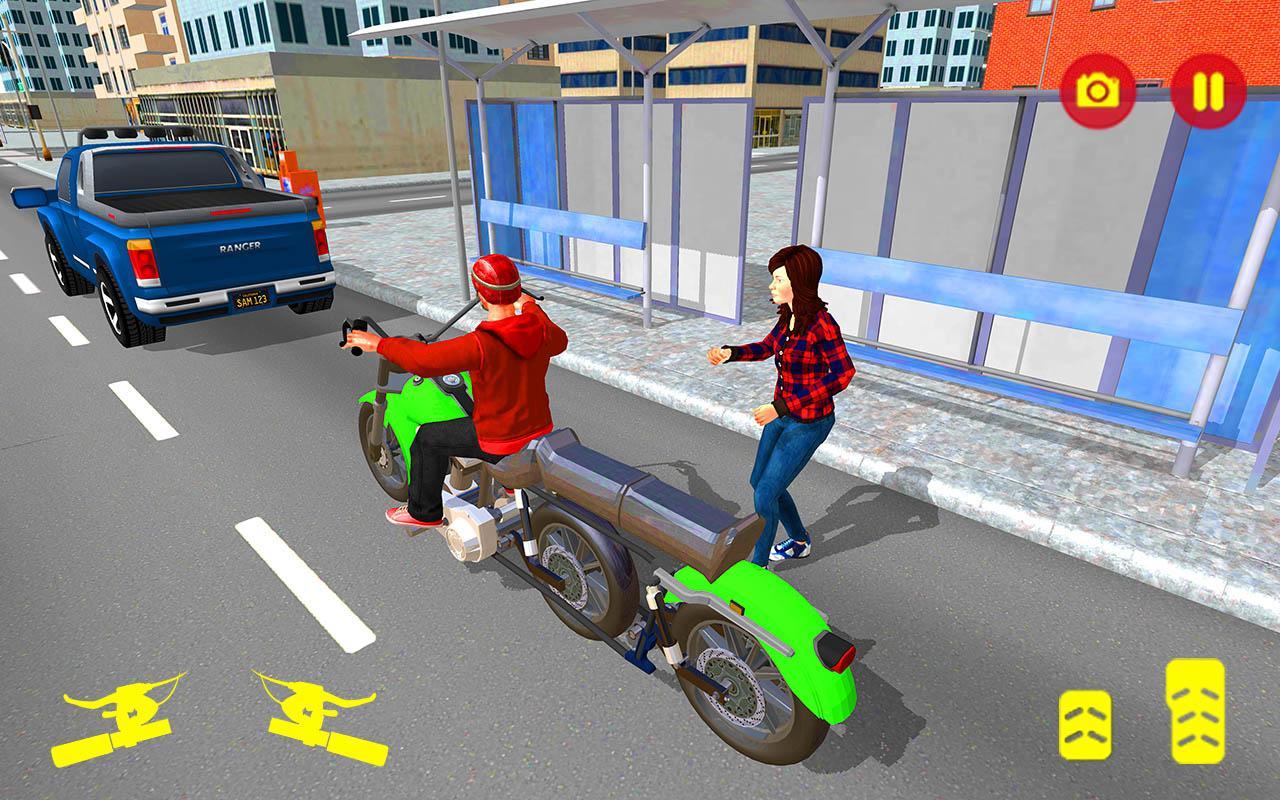 Long Bike Transport Simulator