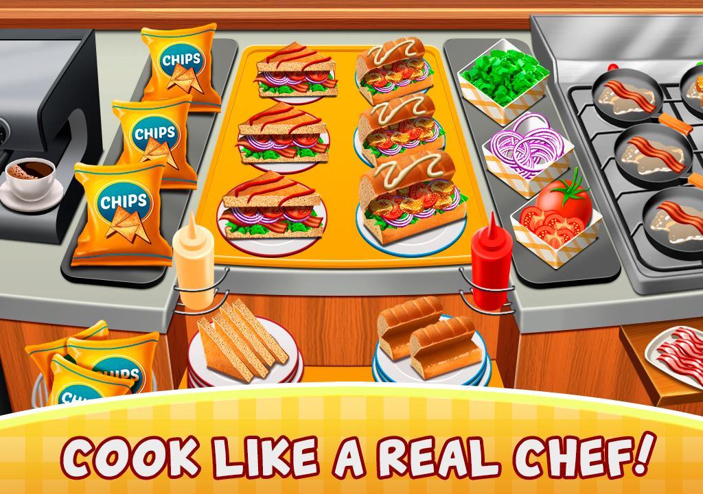 Cooking Games for Girls - Food Fever Restaurant