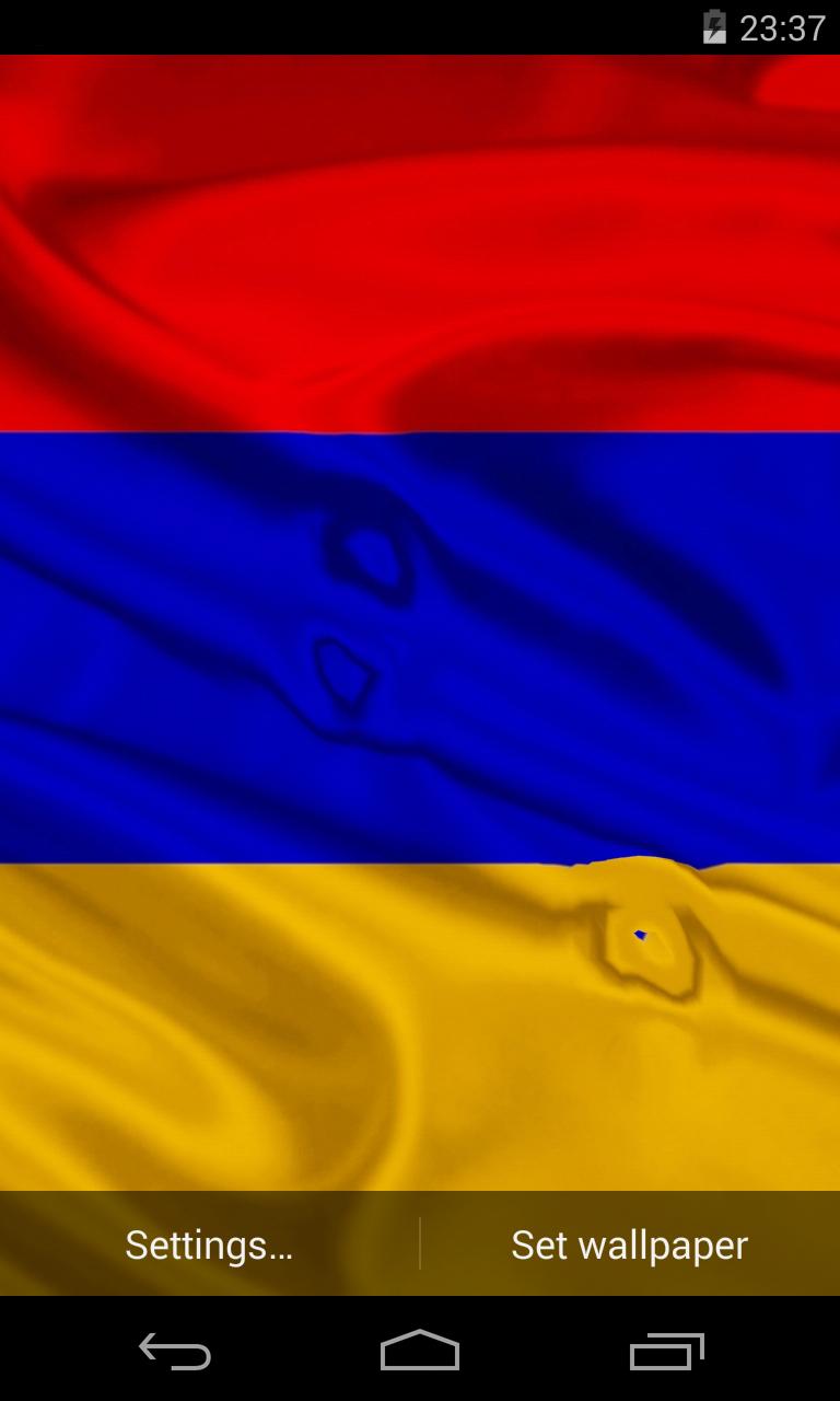 Flag of Armenia 3D Wallpapers