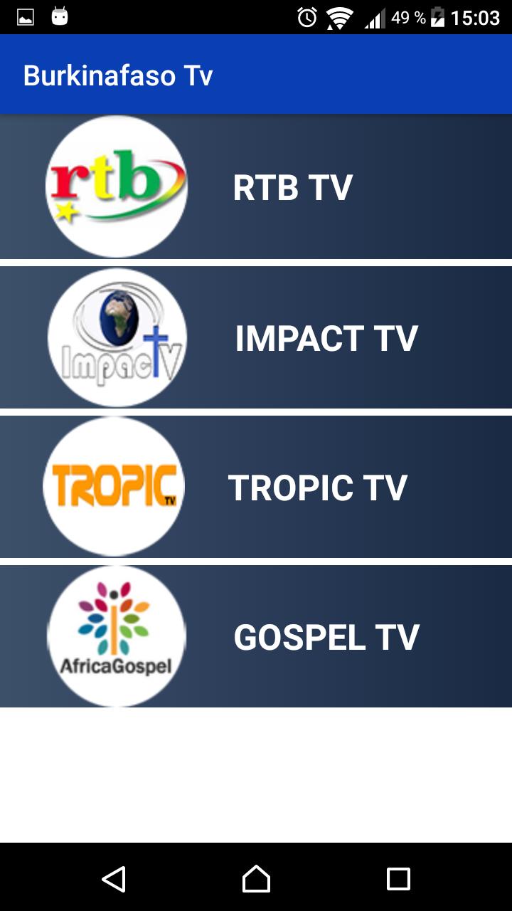 Burkina faso Tv en ligne