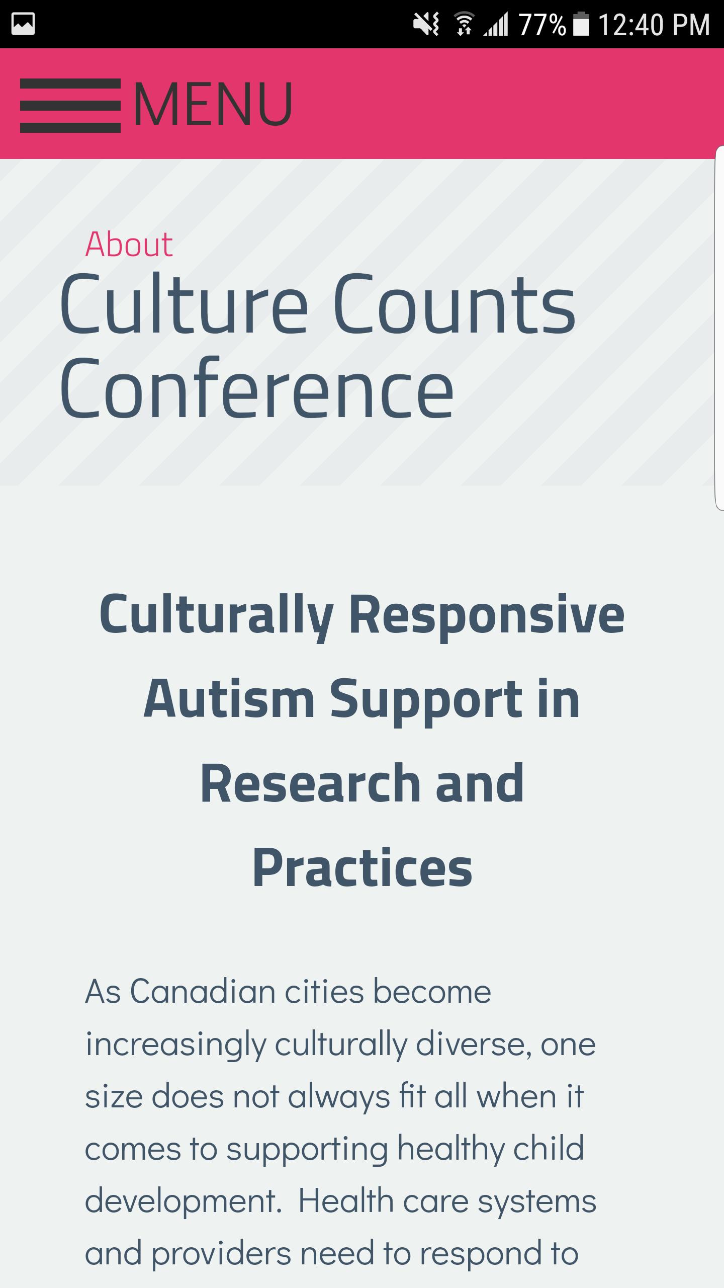 Culture Counts Conference