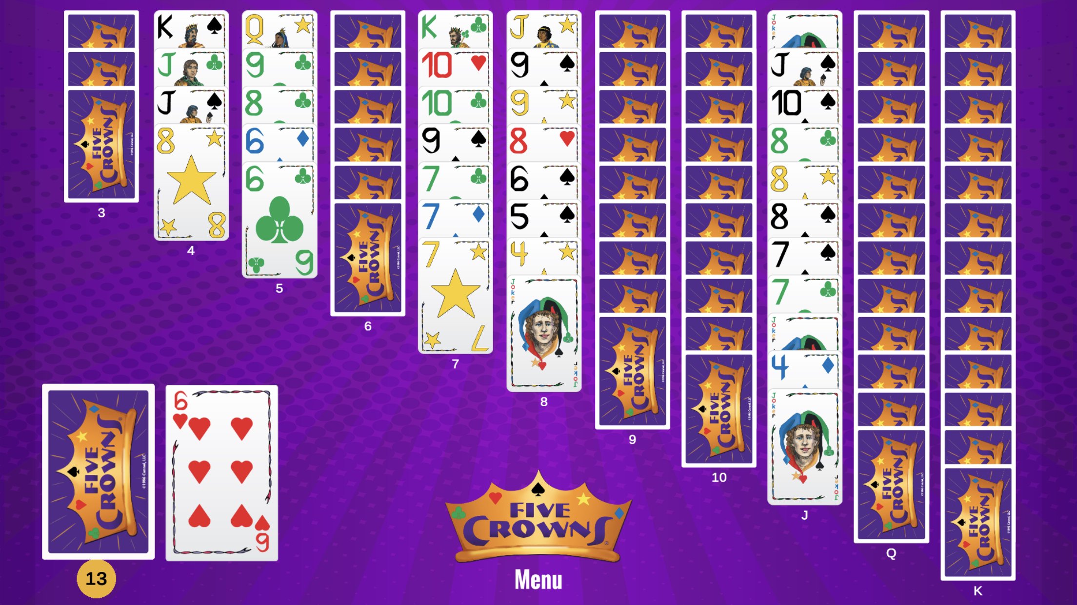 Five Crowns Solitaire