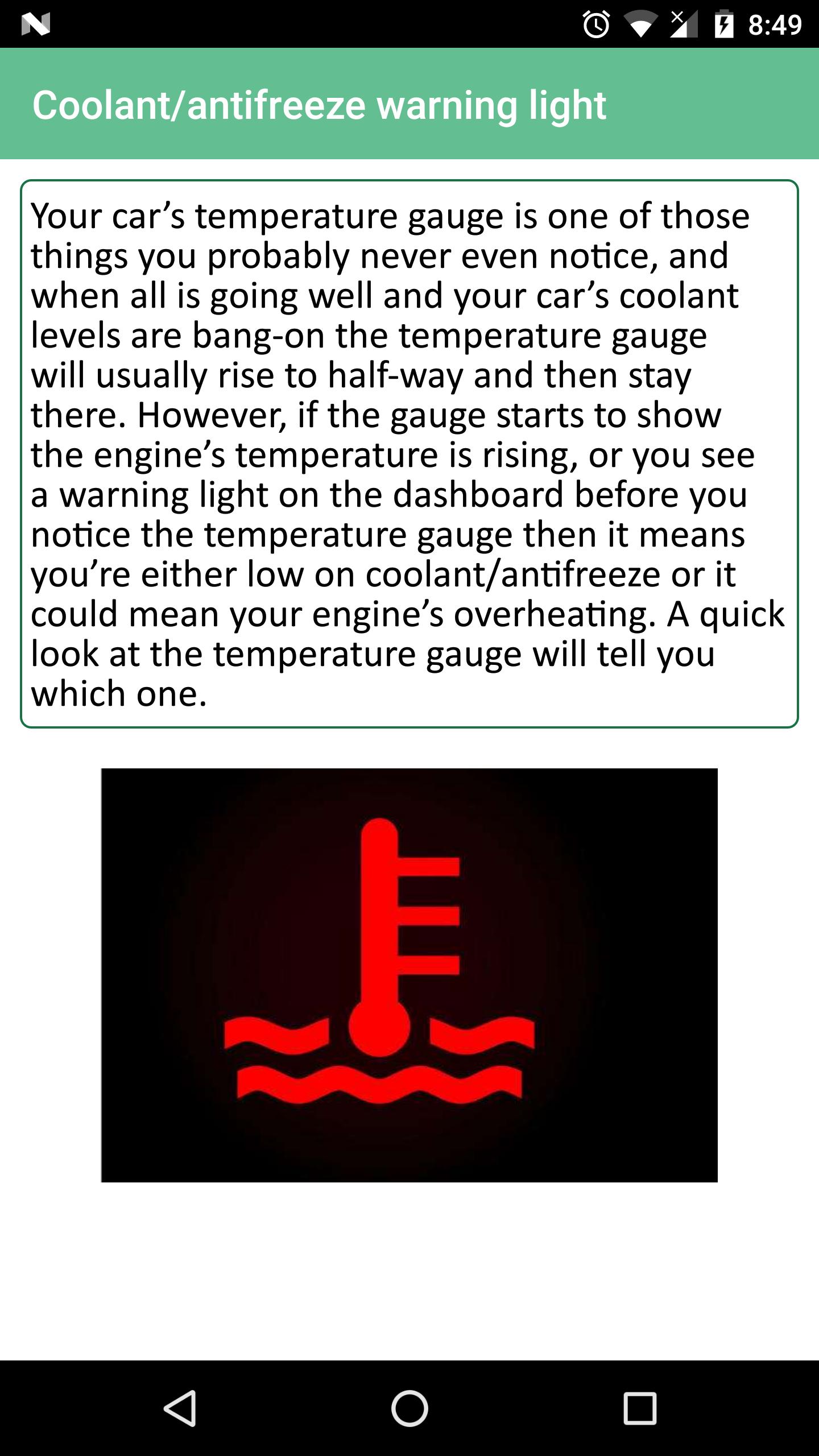 Car Warning Lights