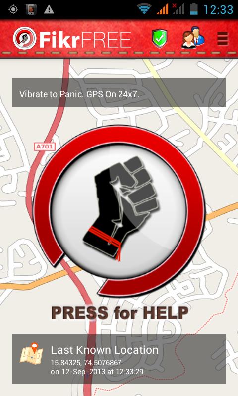 FikrFREE (Woman Safety App)