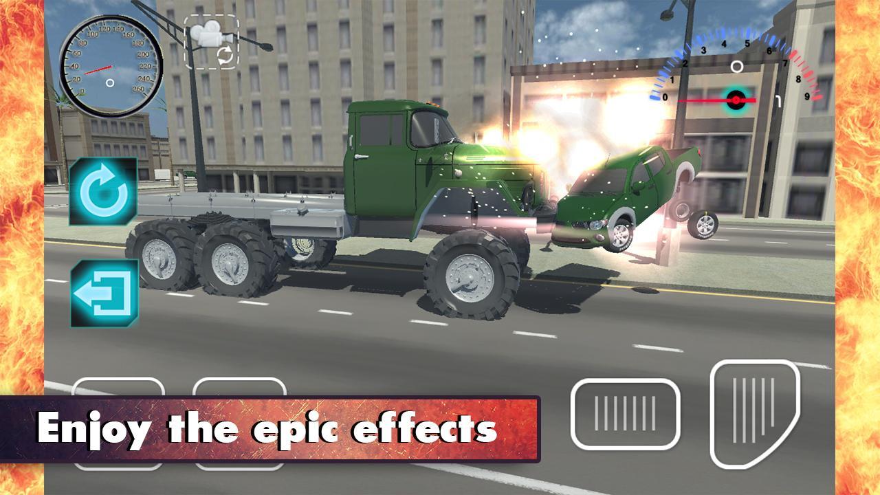 Russian Truck Destruction 3D