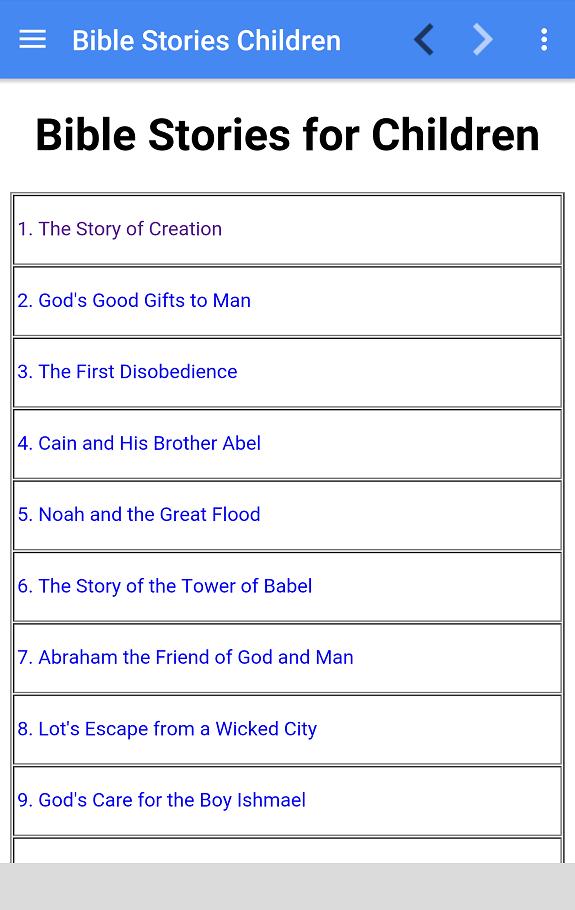 Bible Stories for Children