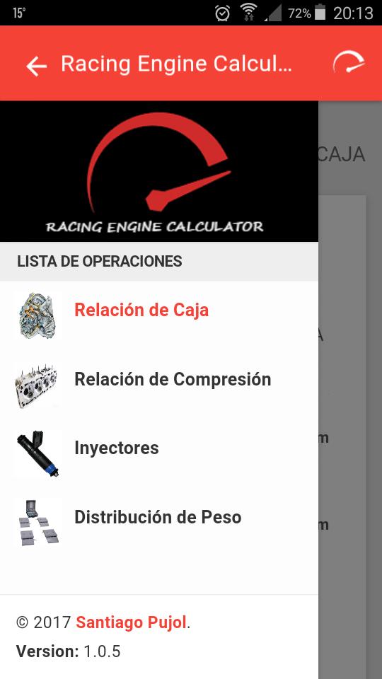 Racing Engine Calculator