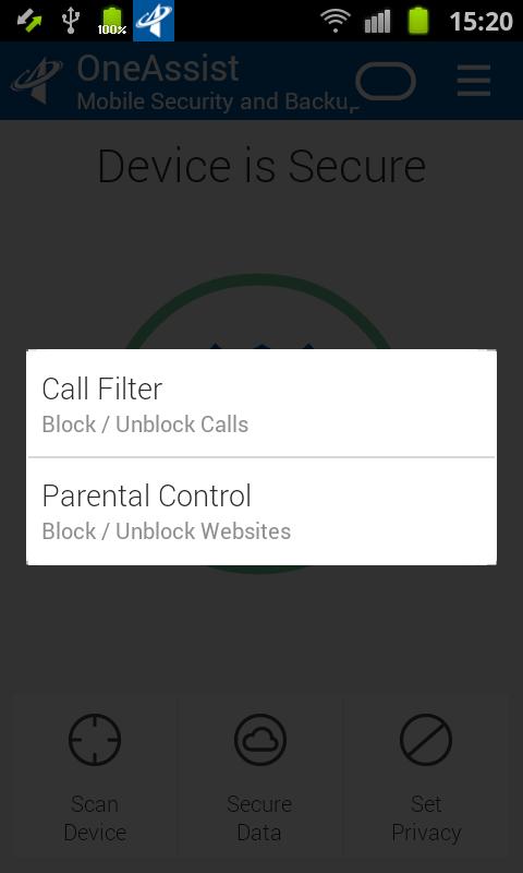 OneAssist Mobile Security