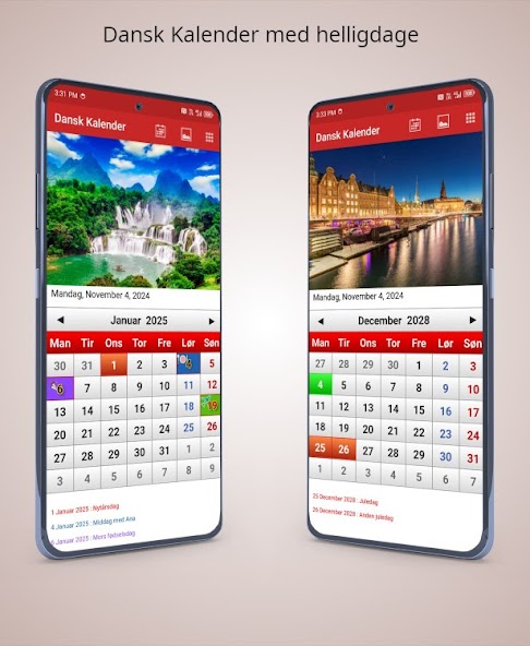 Dansk Kalender 2024
