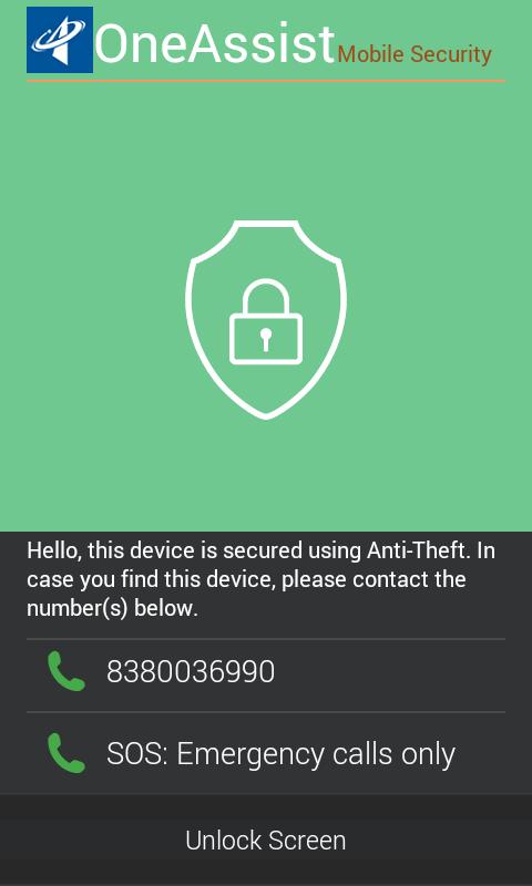 OneAssist Mobile Security