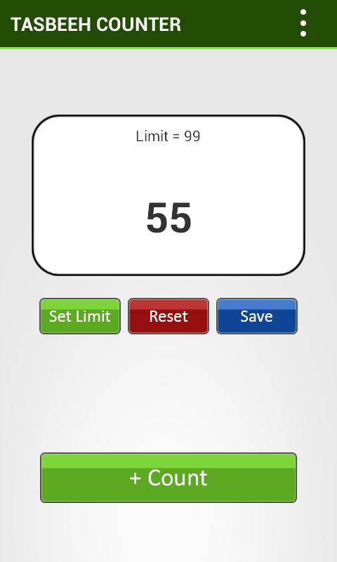 Digital Tasbeeh Counter
