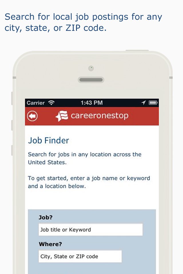 CareerOneStop Mobile