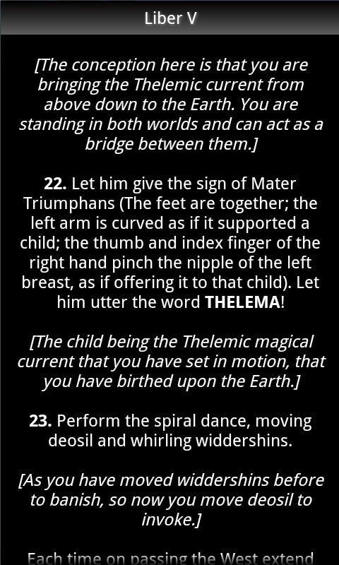 Aleister Crowley Liber 5 FREE