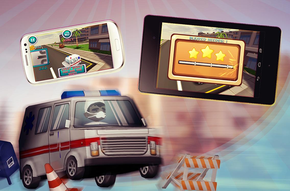 Ambulance Rush 3d