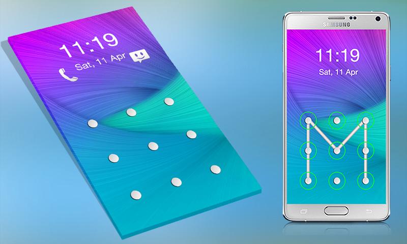 Galaxy Lock Screen Pattern