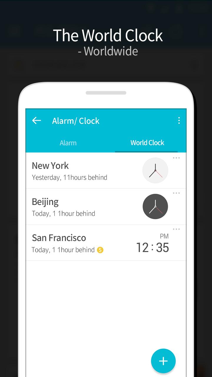 Alarm / World Clock Card