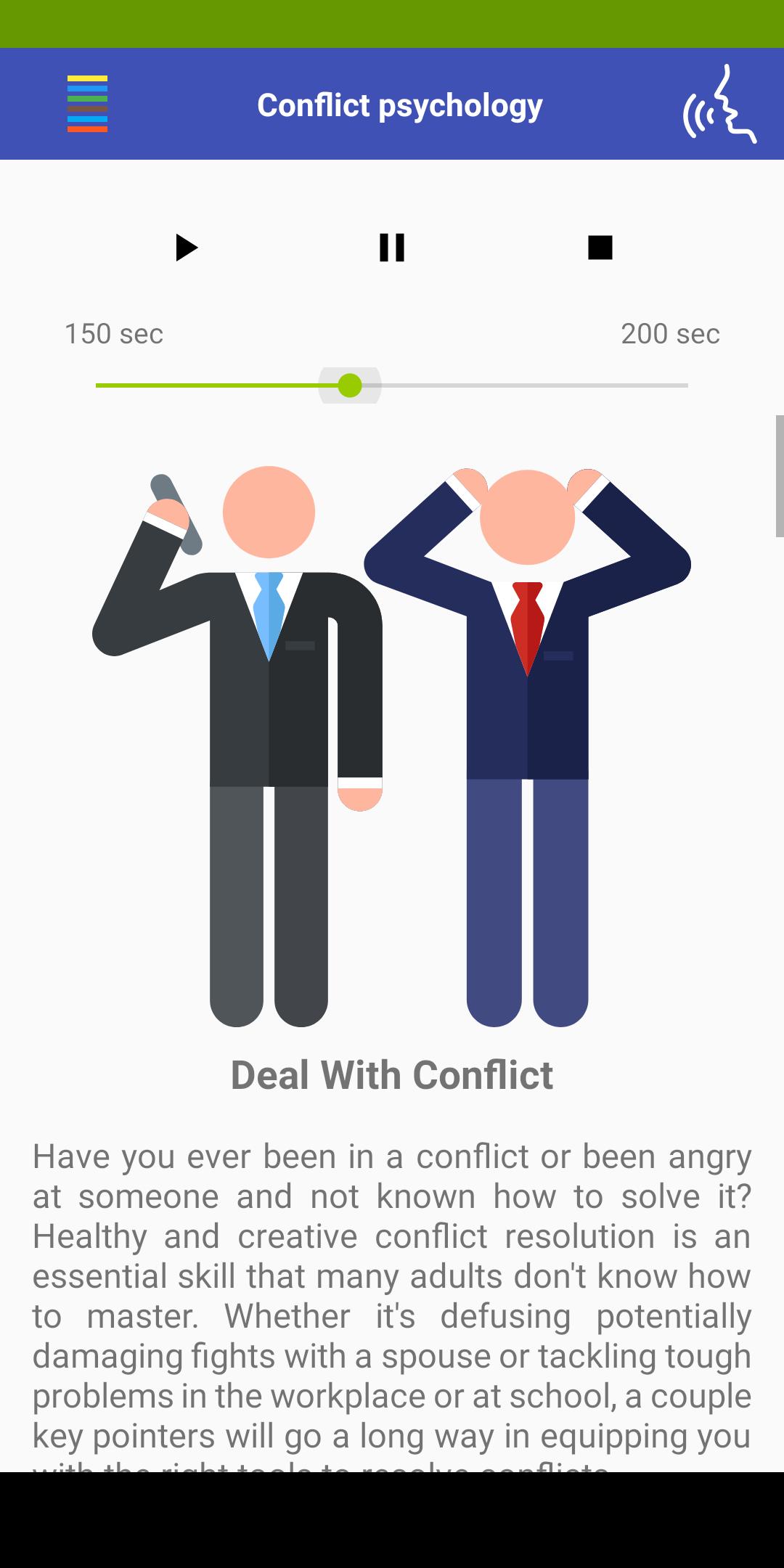 Conflict psychology