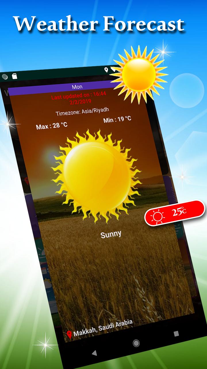 Real Time Weather Forecast Apps - Daily Weather