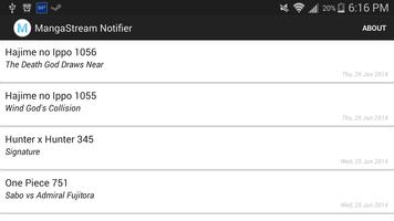 MangaStream Notifier