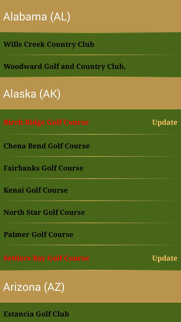 Golf Range Finder & Scorecard