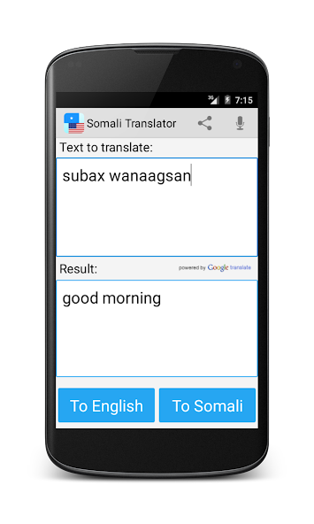 Somali English Translator