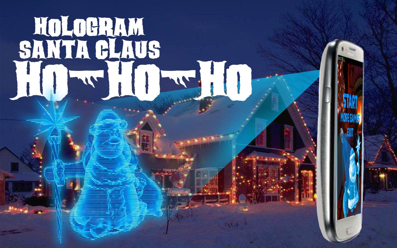 Hologram Santa Claus Ded