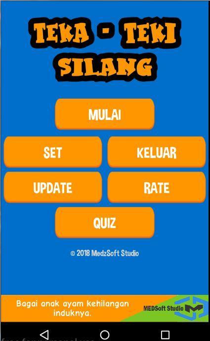 TTS Berhadiah 2019  - Teka Teki Silang Intelek