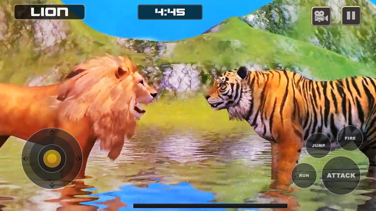 Lion Vs Tiger