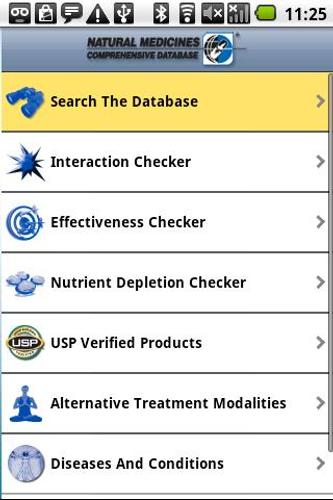 Natural Medicines Database