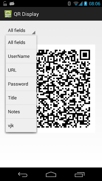 QR Plug-in for KP2A