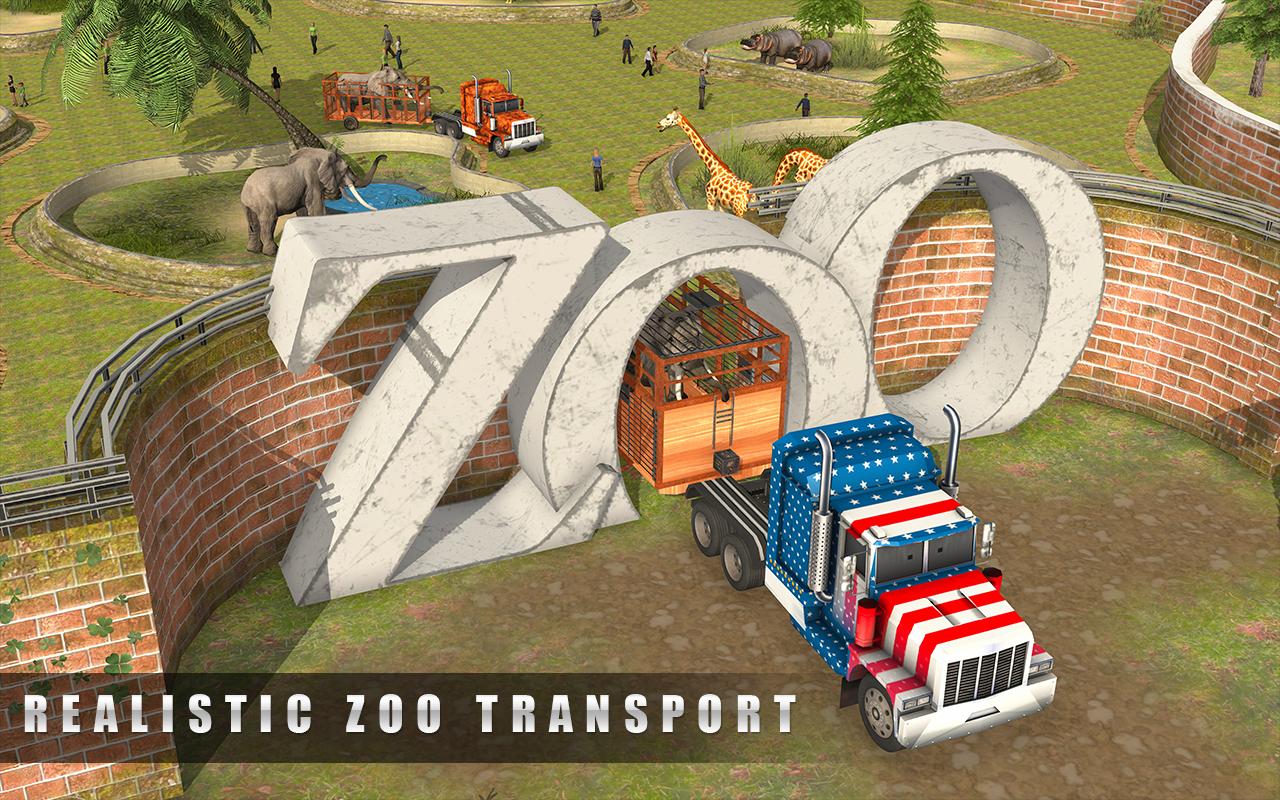 Zoo Animal Transporter Driving