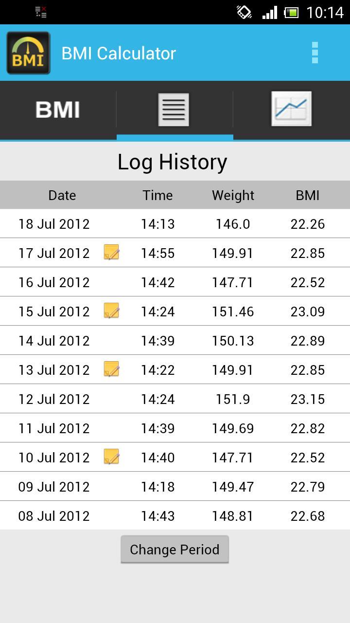 BMI Calculator - Track Weight
