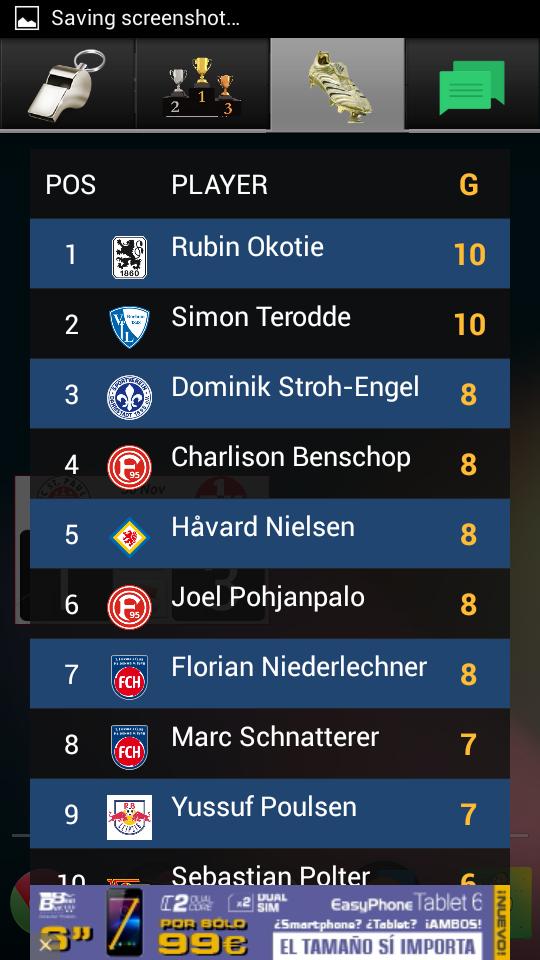 Widget 2. Bundesliga 2014/15