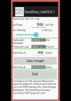 Duct Sizer Lite 3.0.1