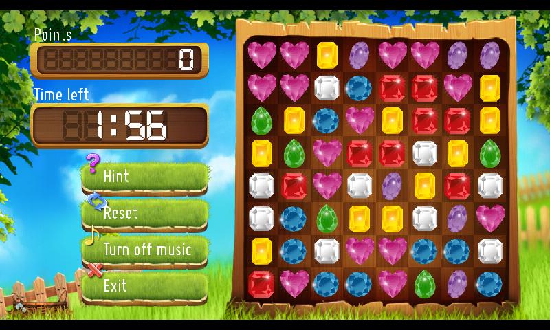 Match 3 Jewels Game
