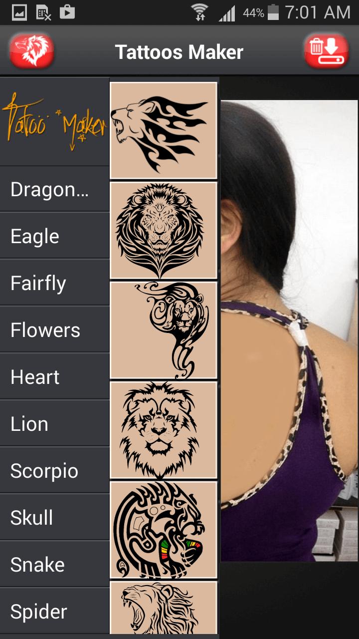 Tatoos Maker Design Photo Editor :Tatoo my Photo